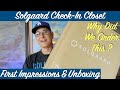 Solgaard Check-In Closet Unboxing And First Impressions