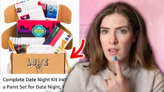 I Tried A “Date Night” ART BOX… *overpriced yikes*