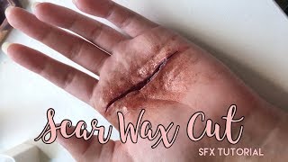 CUT PALM // SCAR WAX TUTORIAL
