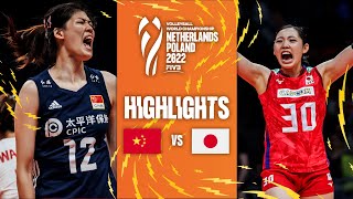 🇨🇳 CHN vs. 🇯🇵 JPN - Highlights  Phase 1 | Women's World Championship 2022