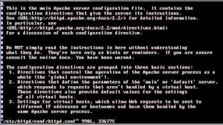 How to configure Apache part1. avi