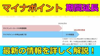 2023年　マイナポイント期間延長！期限間近です！詳細を詳しく解説します。