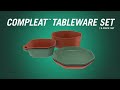 Gerber ComplEAT Tableware Set: Camp & Outdoor Cookware