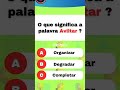 Qual o significado das palavras - #quiz #quizzes #perguntaserespostas #significado