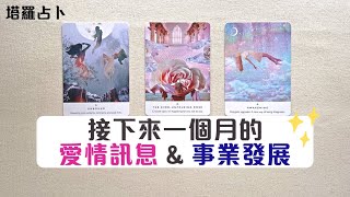 蘇晴塔羅🔮 接下來一個月的愛情訊息 \u0026 事業發展｜天使訊息｜無時間限制 🪐