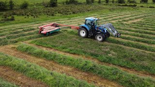 Mowing silage field 2022