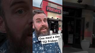 One meal a day at TGI Fridays #whatieatinaday #foodvlog #reallife #weightlossjou