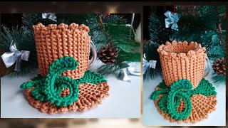 The symbol of the year 2025!We knit a set with a snake for gifts, a hot water bottle for a mug