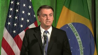 Bolsonaro calls for bolstering trade with US: \