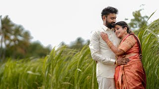 Cinematic couple outdoor wedding shoot | Gowtham♡Priya |  #wedding #video #candid #thangamey