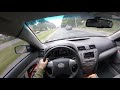 2010 toyota camry v6 pov test drive