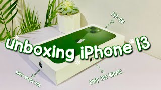 iPhone 13 unboxing in 2023 + set up 🌱🌿🍀🌵