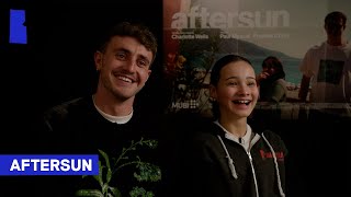 Aftersun interview with Paul Mescal & Frankie Corio I Talking Film