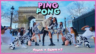 [KPOP IN PUBLIC PARIS/ONE TAKE] | HyunA&DAWN (현아&던) - ‘PING PONG’ Dance Cover