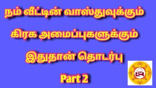 நம் வீட்டின் வாஸ்துவுக்கும் கிரக அமைப்புகளுக்கும் இதுதான் தொடர்பு -Part 2