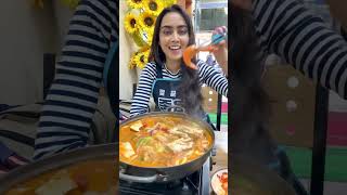 Delicious Spicy Seafood Stew in Busan, South Korea 🇰🇷 | Sakshma Srivastav