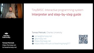 TinyBASIC 3.3 - Interpreter and step-by-step guide