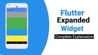 What are expanded widget in Flutter  | Flutter Widgets Tutorial [Hindi Urdu]