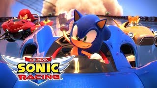 TEAM SONIC RACING - NEW COURSE, CRUSH 40 & E3 2018 TRAILER REVEALED