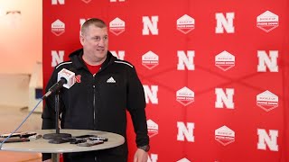 Bob Wager is proud of how the Nebraska football team has come out in spring practice