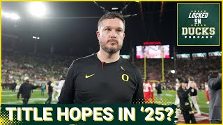 Oregon should NOT have same national title hopes in 2025 as Dan Lanning reloads. Recruiting takes