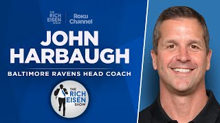Ravens HC John Harbaugh Talks Derrick Henry, Draft Picks & More | Interview |The