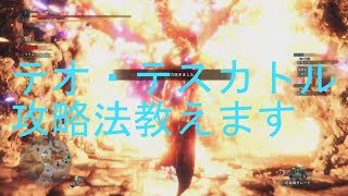 モンスターハンターワールド　歴戦テオ・テスカトル誰でもほぼ5分針で倒す方法　Monster Hunter: World