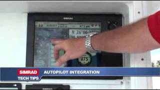 Simrad Yachting Tech Tips #6   Autopilot Integration   YouTube