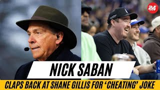 Nick Saban Claps Back at Shane Gillis for ‘Cheating’ Joke on College GameDay