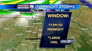 Storms possible ahead of big cooldown