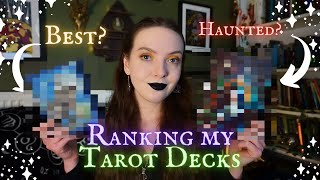 Ranking My Tarot and Oracle Card Collection - Haunted Cards?