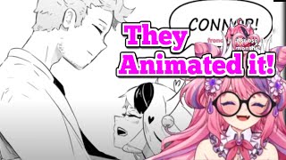Ironmouse Reacts to My Roommate Is A Gremlin Animation