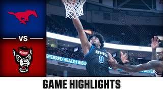 SMU vs. NC State Game Highlights | 2024-25 ACC Men's Basketball