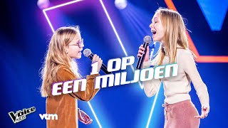 Nine & Lune - '1 Op Een Miljoen' | Blind Auditions | The Voice Kids | VTM