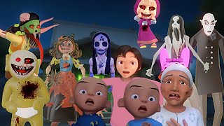 Upin Ipin Hantu  Labubu, Masha, Teletubbies, ICE Scream, Bus Tayo, Momo, Mobil Van Balik Kampung