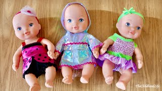 25 Years Special Edition Water Baby Dolls - Care & check up 3 cute baby Dolls in the nursery center