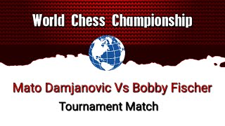 Mato Damjanovic Vs Bobby Fischer Candidates Final 1970