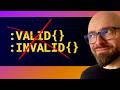 Stop Using :invalid and :valid Pseudo-Classes. Use THIS Instead!