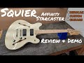 Squier Affinity Starcaster Review & Demo - Berscak Custom Guitars