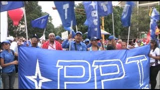 Chavismo se manifiesta en apoyo a presupuesto aprobado por Maduro