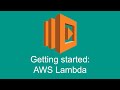 Introduction (Getting started with AWS Lambda, part 1)