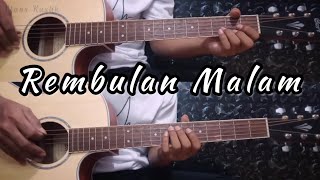 REMBULAN MALAM - ARIEF | Gitar Cover ( Instrumen ) Chord Gitar