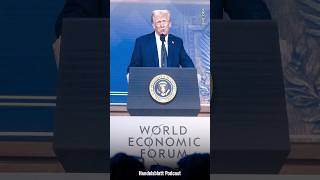 Trumps Rede in Davos: Frontalangriff auf den Bank-of-America-Chef