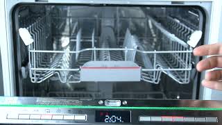 Bosch Dishwasher SMV4HTX31E - How to Enable Half Load Function? | Efficient Dishwasher Usage
