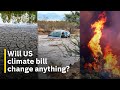 US passes historic climate bill as Europe suffers worst drought in decades