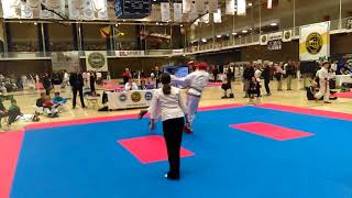Teakwondo itf Limerick National Championships 2017 Rostik Ivanchuk vs Ryan Shelley RD2.
