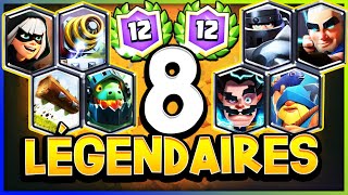 12 VICTOIRES avec un DECK FULL LÉGENDAIRE ? !