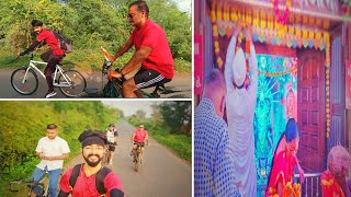 Zadeshwar to Oshara Temple Navratri Ride| HALDARVA | Morning Cycle Ride Distance:- 25KM 🚴‍♂️