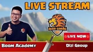 🔴 [LIVE STREAM ]🔴 Dizi Group vs Boom Academy | WCC | Clash of Clans | Akari Gaming