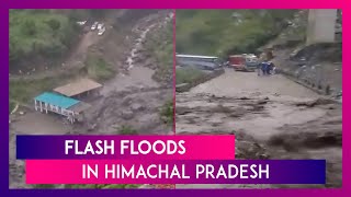 Cloudburst In Himachal Pradesh: People Stranded As Vehicular Movement Halted Due To Rains In Mandi